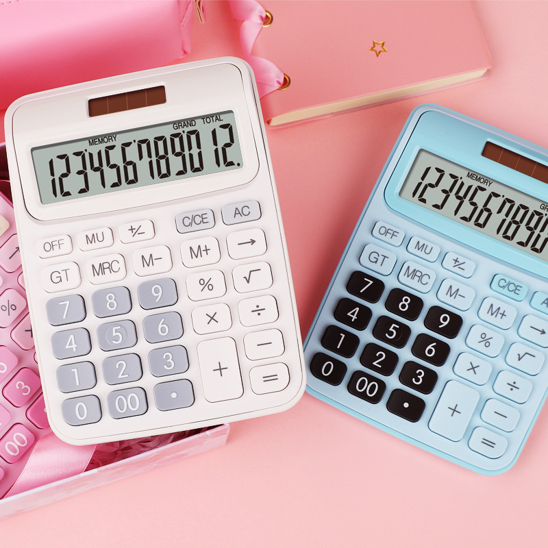 Calculadora Financiera de Escritorio 12 Dígitos Solar