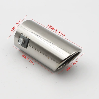Changan Star exhaust tip, Car muffler - small-beveled-silver
