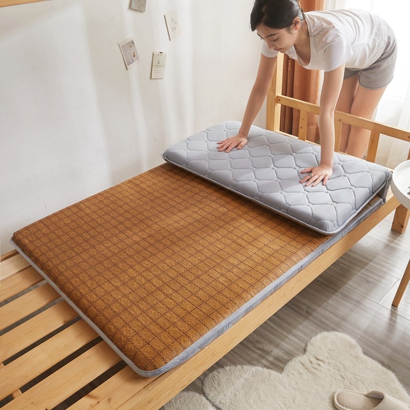 藤席凉席マットレス両用シングル図長期有品|undefined