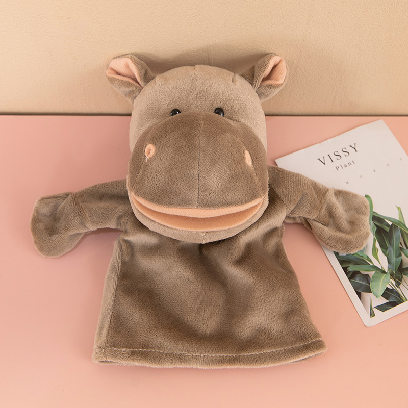 Marionetas de mano para animales de peluche con boca móvil – para jardín de infantes, venta en Amazon transfronterizo. image 23