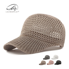 欧美时尚帽子女鸭舌帽夏季透气网眼棒球帽休闲百搭防晒遮阳帽简约