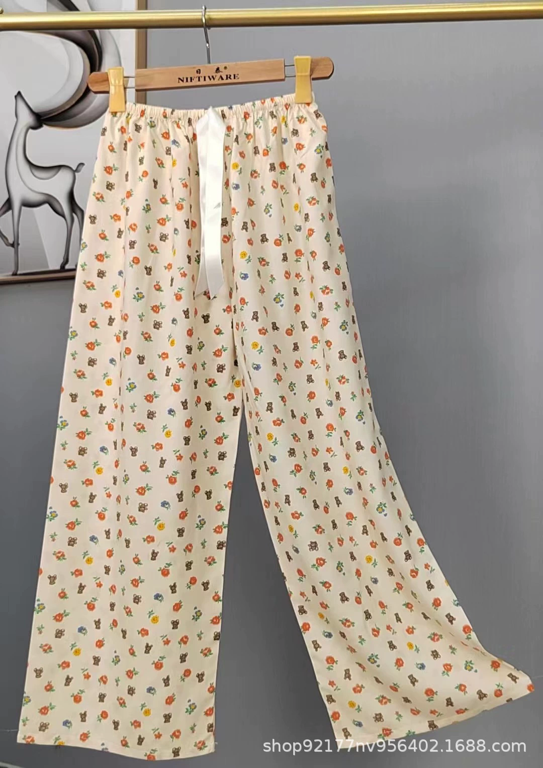 Summer trousers, thin pijama for leisure, Chinese style