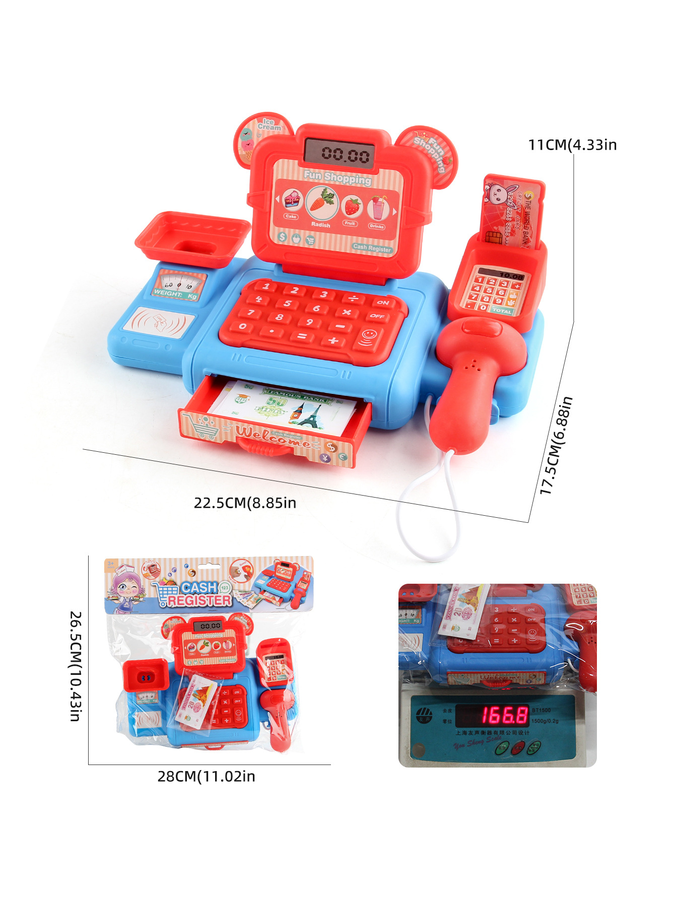 Simulation Shopping Cash House Toys Electronic Game Lighting And Sound Effects Supermarket Cashier Toys For Children Gifi O1Cn01Aluob51Ke9R2Iik2I !!2206776261188 0 Cib