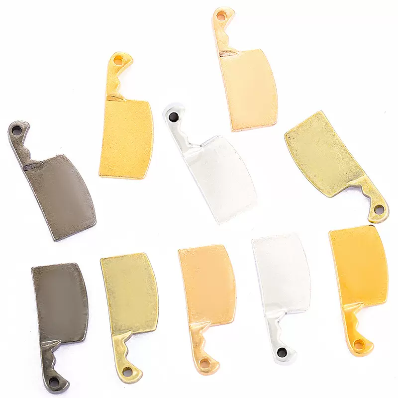 时尚饰品 复古合金镂空菜刀挂饰饰品吊坠  厂家直销 J279