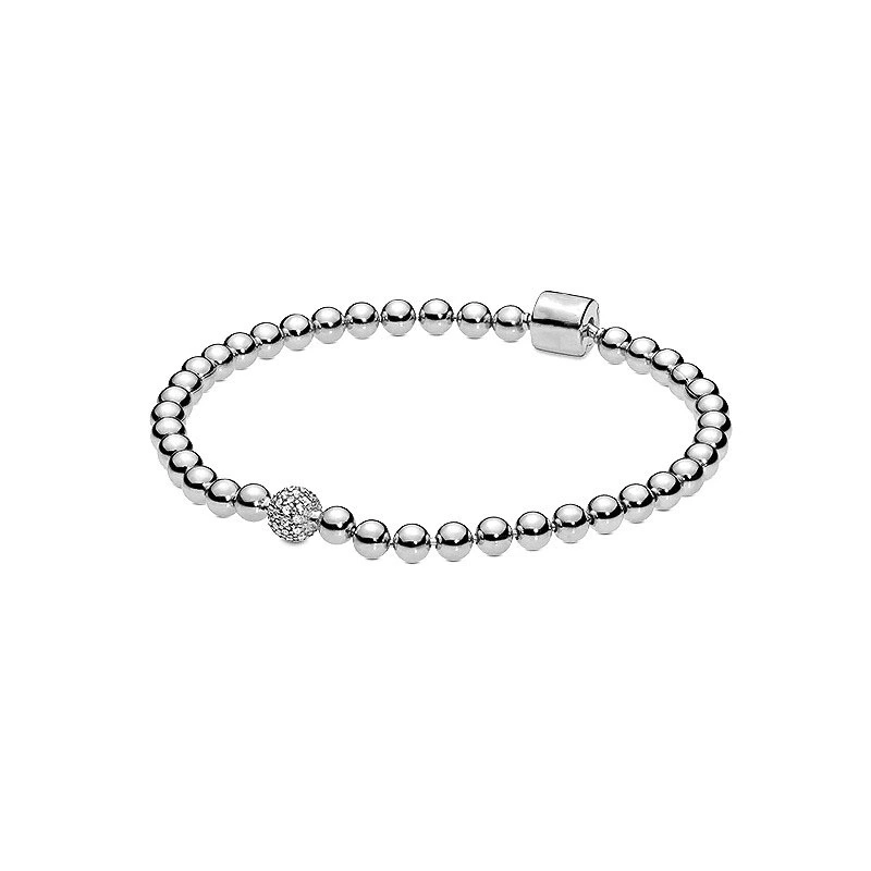 Copper universal chain, bracelet, silver 925 sample, light luxury style