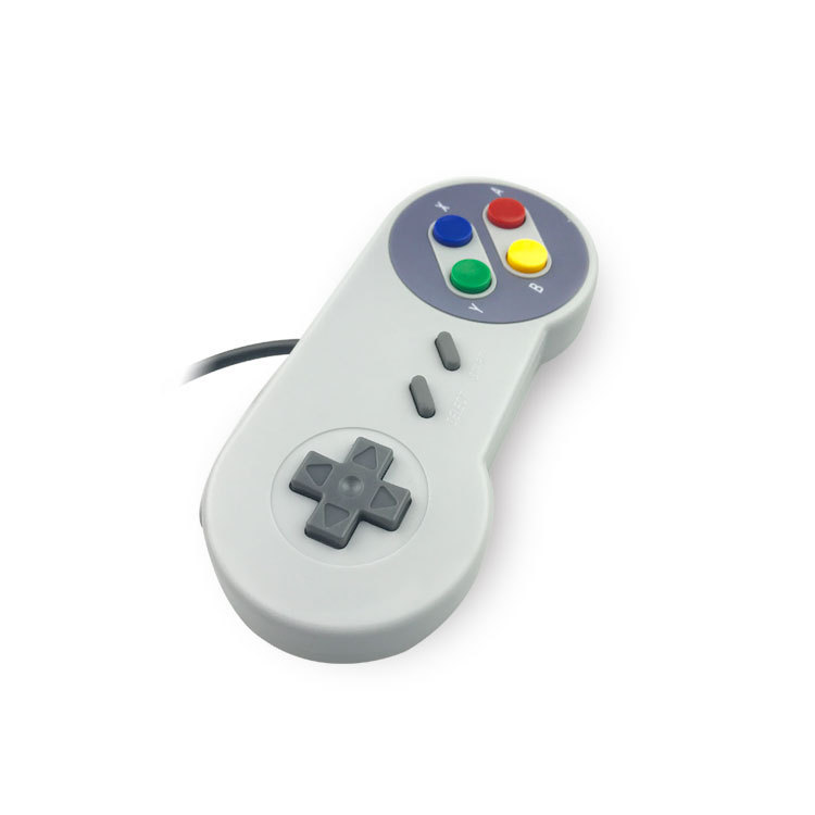 Control de Juego USB con Cable de 1.5m para PC SFC SNES de Plástico image 3