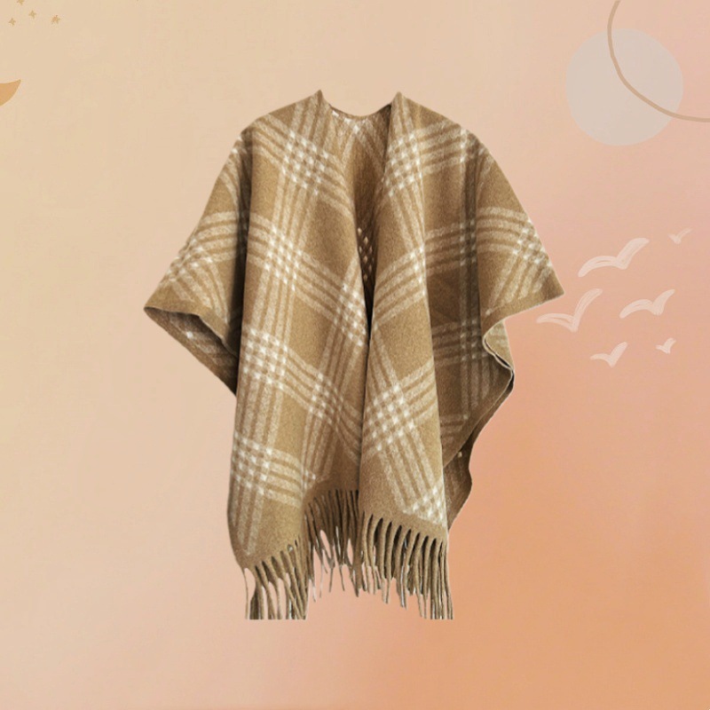 Retro universal chapa de cuadrillas mujeres otoño invierno mirad bufandas bordas mantas cálidas de alta calidad mantas