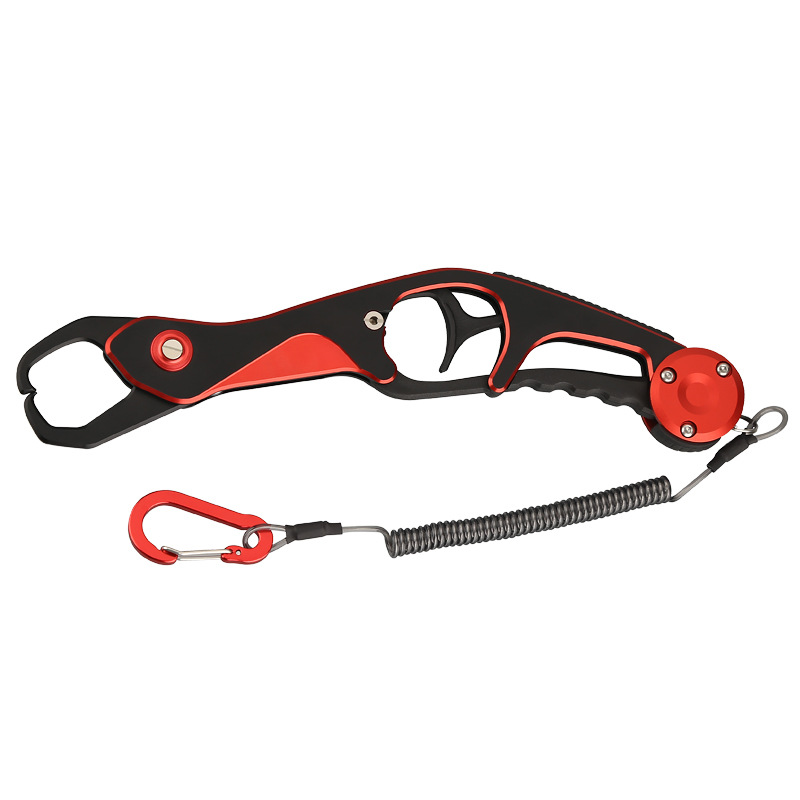 TUNALA aleación de aluminio de estilo japonés que no funciona con el dispositivo de control de peces no duele alicates de control de pesca de pistola Luya artes de pesca en stock