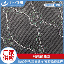 厂家供应锦纶荆棘绿翡翠 鲜花精美装饰品网布玻璃贴合网