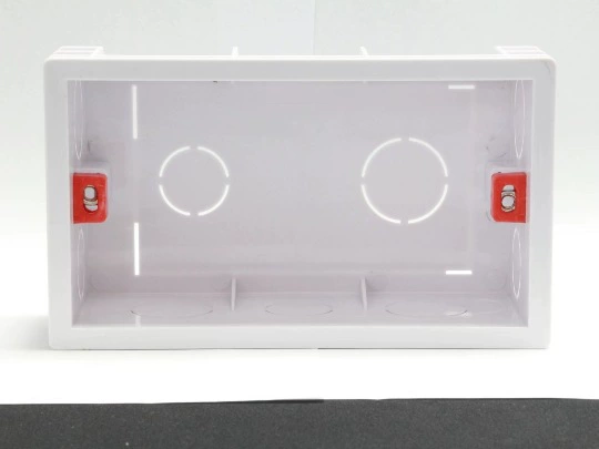 Luoge Wall Ultra-Thin Switch Panel - Lightweight, Multi-Config Electrical Socket Box with Light