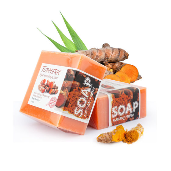 Hot sale ginger handmade essential oil soap face moisturizing face cleansing bath oil refreshing wholesale ginger king soap
