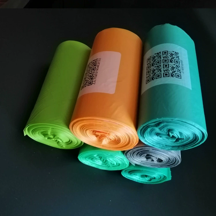 Спрей код классификации мешок для мусора QR код штрих-код разлагаемые кухонные отходы мешок бытовой классификации мешок для мусора