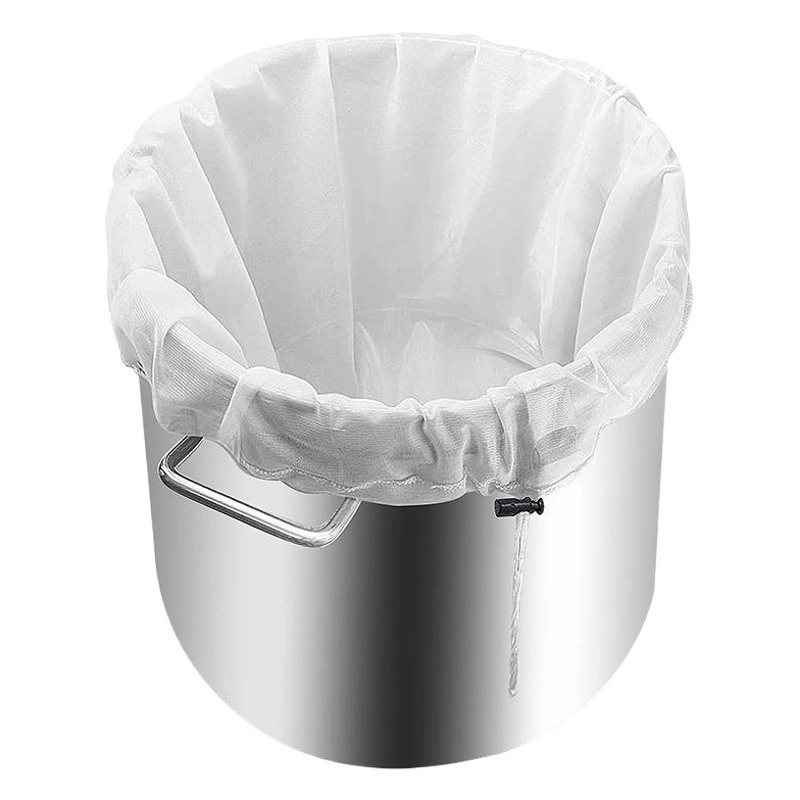 Цедильный мешок марли сетки цедильного мешка полиэстера разъединения выпарки корки сока цедильного мешка заваривания вина жидкостный