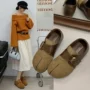 秋季内增高新款磨砂单鞋