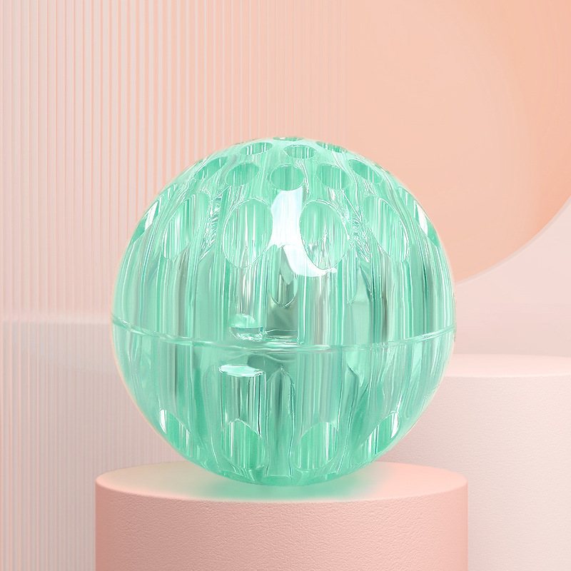 Bola de agujero brillante azul