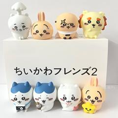 国境を越えた売れ筋自虐的な8種類のクマの第2世代箱入りトレンディな人形シーン装飾クレーンゲームデスクトップ装飾品