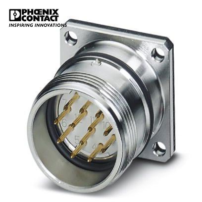 菲尼克斯设备连接器，板前安装RC-12P1N8A23YQ-1621663电气联接德