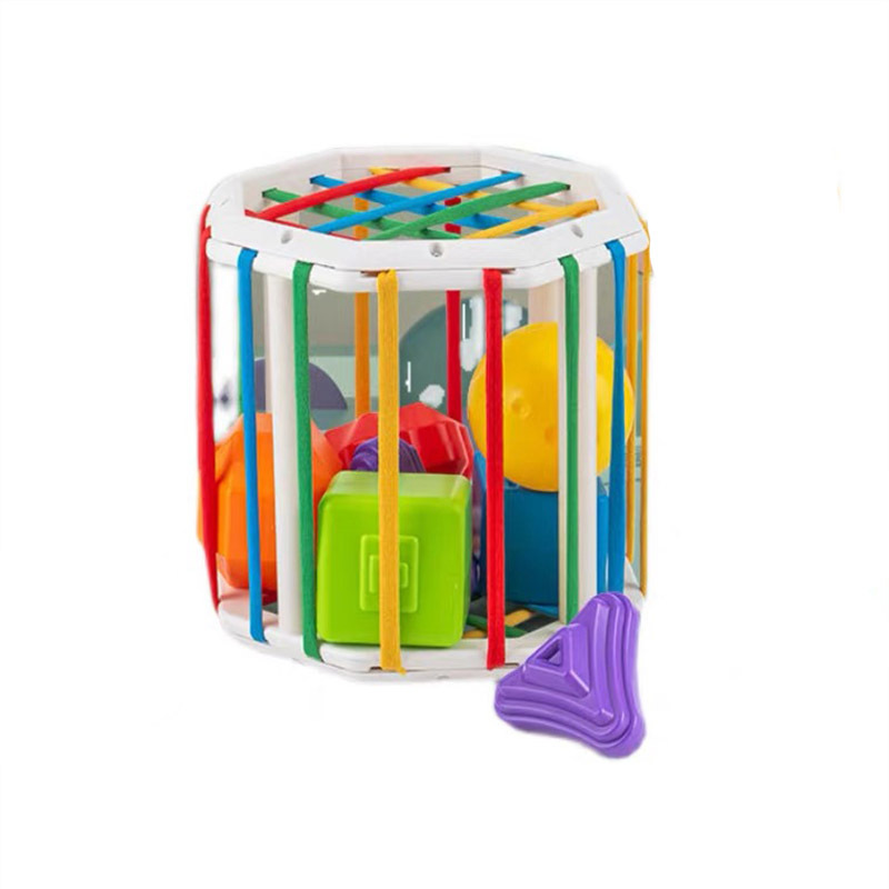 Bebé Arco Iris plug-in sonajero mano bola sensorial cognición acción fina entrenamiento Montessori educación temprana Juguetes