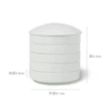 Small (direct 8.1cm) five-layer dish