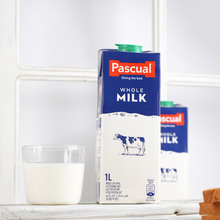 西班牙原裝進口全脂純牛奶1L*6瓶/箱