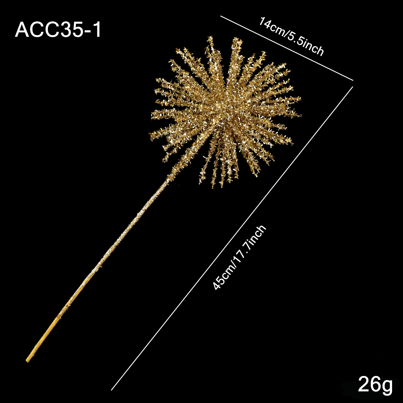 Navidad transfronteriza polvo pegajoso estereoscópico explosivo estrella de color fuegos artificiales polvo flash árbol de Navidad arreglos de flores de vacaciones