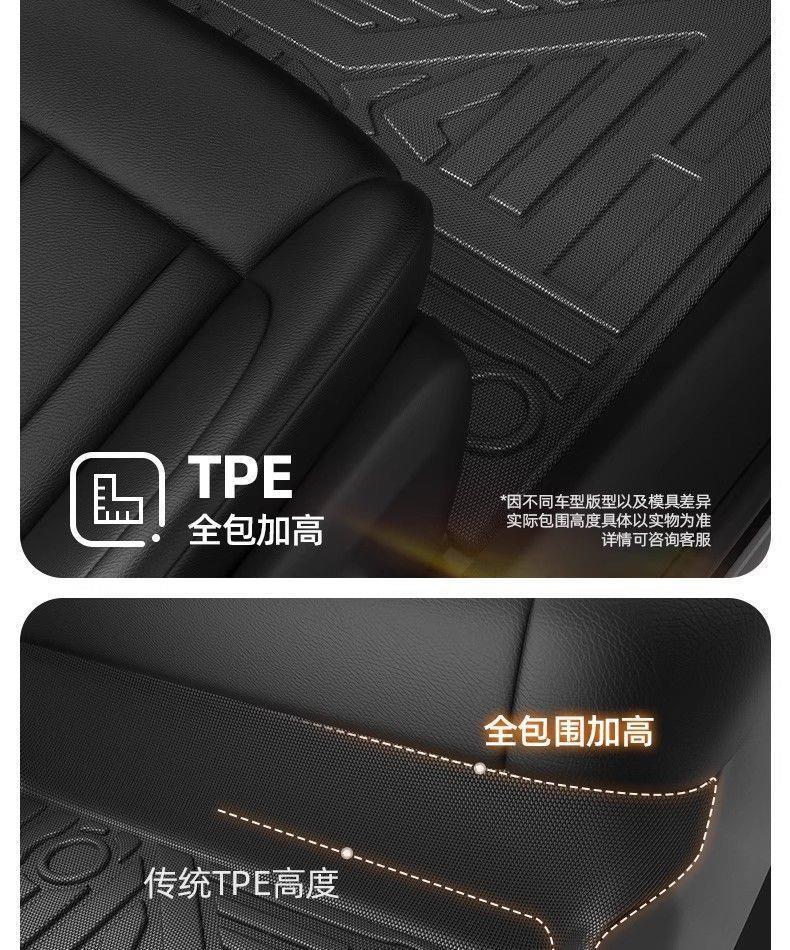 Suitable for Geely Xingyue TPE car floor mats, upgraded with 3D particles, non-slip, fully enclosed, waterproof, wear-resistant, eco-friendly, and odorless