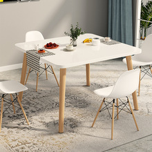 定制餐桌家用小戶型飯桌簡約方桌子正方形北歐吃飯桌子餐桌椅組合
