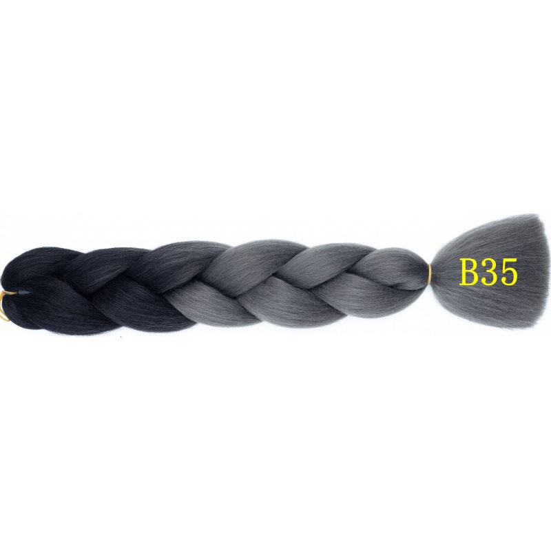 Extensiones de trenzas jumbo de 24 pulgadas, cabello sintético para trenzar