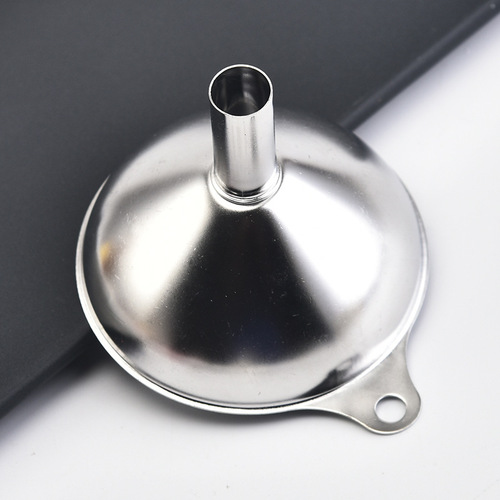 Direct selling stainless steel funnel set of three mini funnels oil funnel wine funnel integrated liquid dispenser