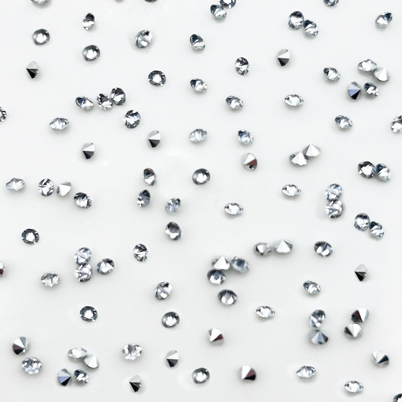 Nueva moda aguda taladro de uñas bolsas accesorios taladro caliente accesorios de ropa accesorios accesorios de joyería cristal suelto