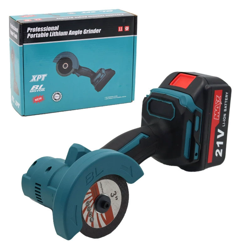 3inch Электрическая циркулярная пила, режущий станок 21 В, электрическая пила, деревянная матовая доска, машина для резки мрамора, угловая шлифовальная машина