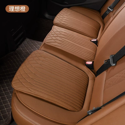 cover car protection cool cushion, Seat cushion, seat cover - ideal-orange-rear-row-1-pack