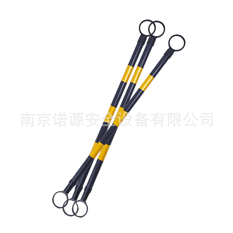 谋福CNMF529 PVC路锥连接杆 反光隔离警示杆固定杆伸缩杆2米