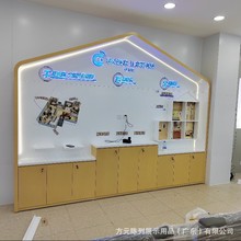 移动联通电信营业厅墙面柜电视柜煤气灶数码展柜尺寸实际制作定制