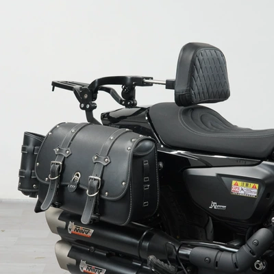 retro side bag bumper backrest | Motorcycle bumper