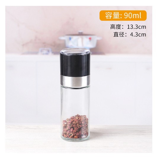 Amoladora manual al por mayor 304 de acero inoxidable de alta amoladora molinillo de pimienta botella esparcidor