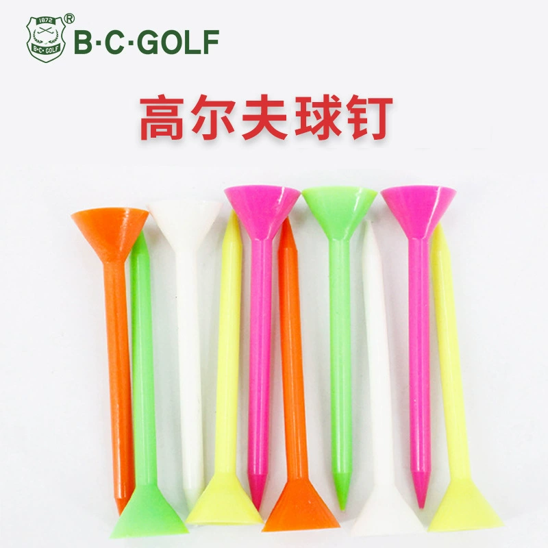 BCGOLF пластиковые шипы Tee для гольфа, набор для гольфа, цветные Tee
