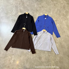 春款新品女士四色立领修身短款软壳外套夹克