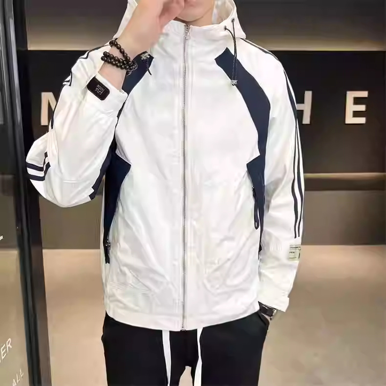 Men's Hooded Assault Jacket - Versatile Casual Workwear Style_voghion.com