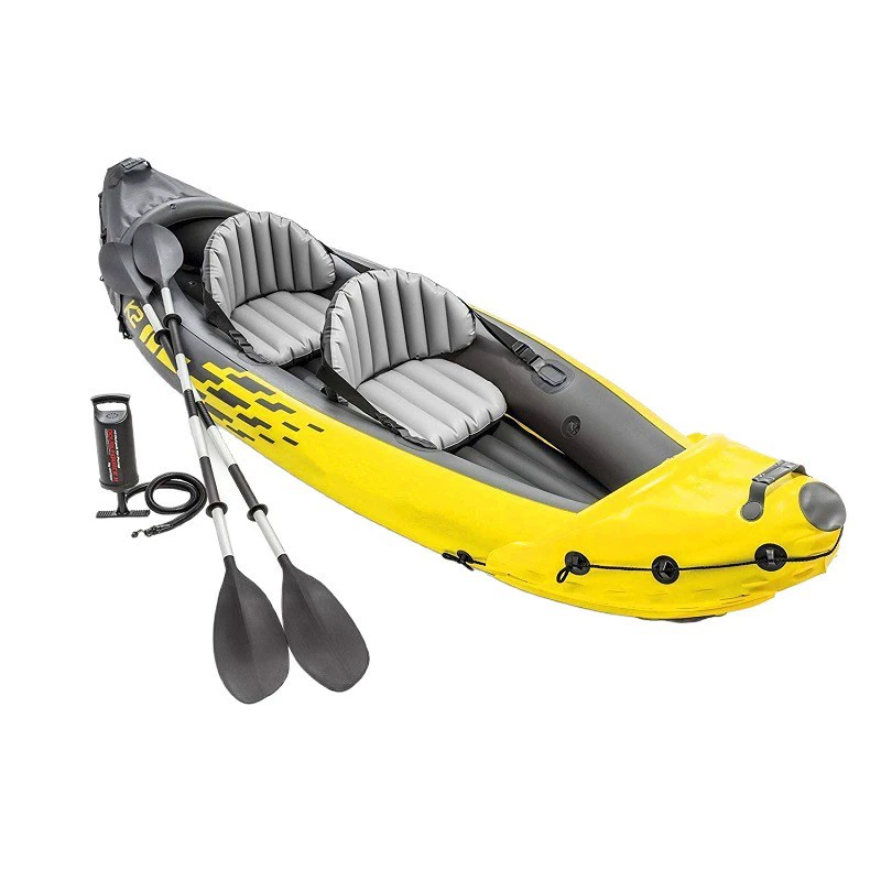 Каноэ Kayak надувная лодка резиновая лодка утолщенная рыболовная лодка на открытом воздухе штурмовая резиновая лодка