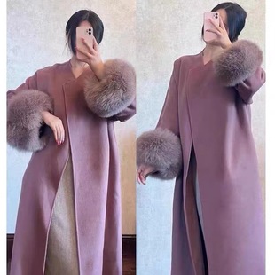 Big double-sided winter cashmere, coat