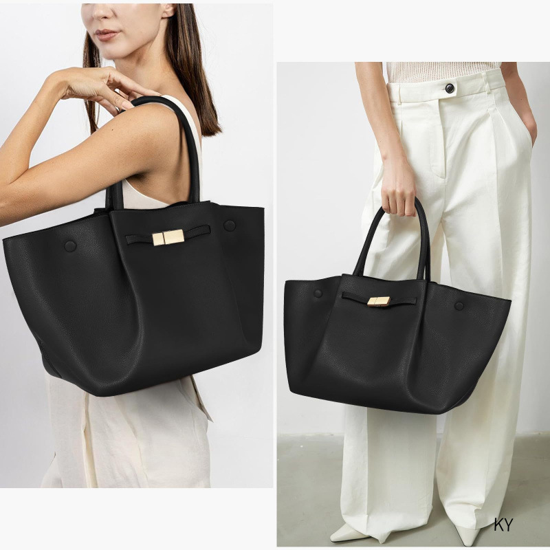 European and American Style Commuter Tote Bag Leather Shoulder Bag Top Handle Bag Fashionable Tramp Handbag Women's Wallet