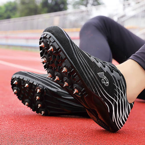 Hot selling track and field shoes, sprint spikes, primary and secondary school students physical examination competition running special youth training shoes