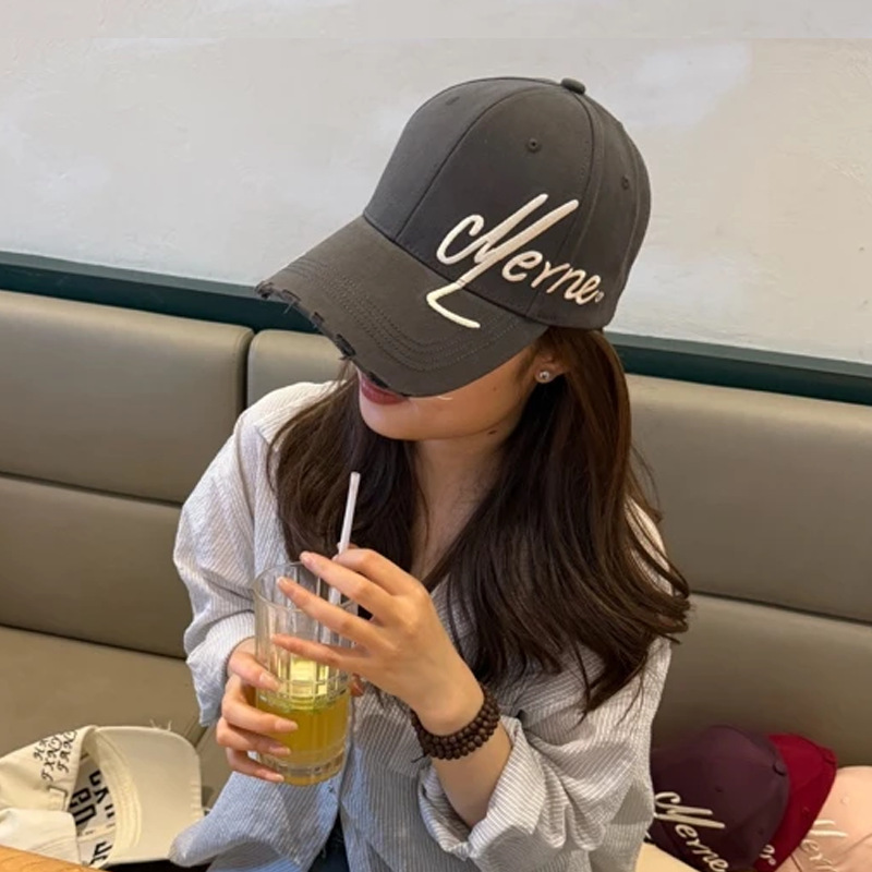 加大加深刺绣棒球帽女新款潮牌百搭显脸小宽檐硬顶棒球帽男大头围|undefined