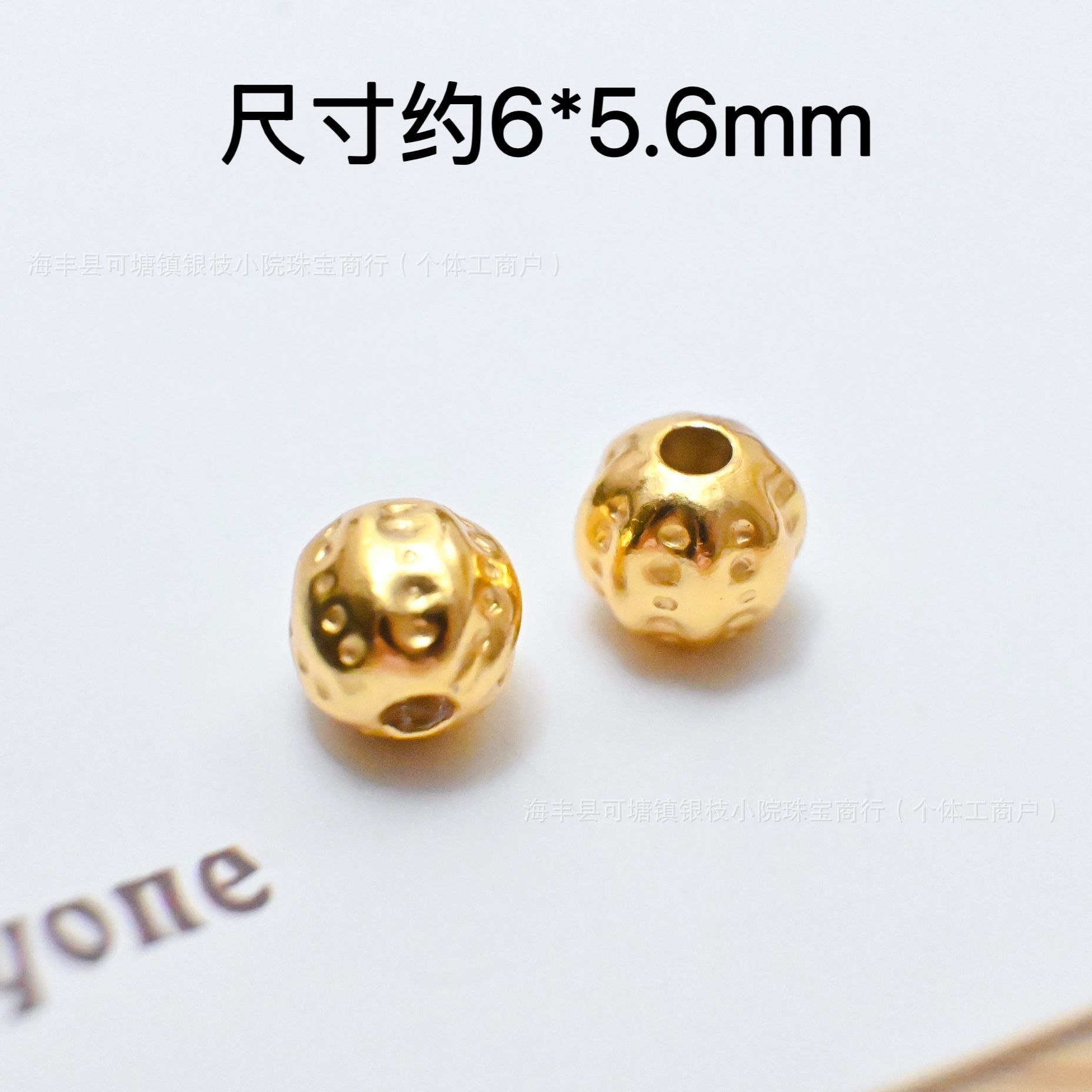 S925 Silver Ancient Gold DIY Through-Hole Accessories Butterfly Spacer Bead Pendant Pendant Beaded Bracelet Necklace Jewelry Wholesale