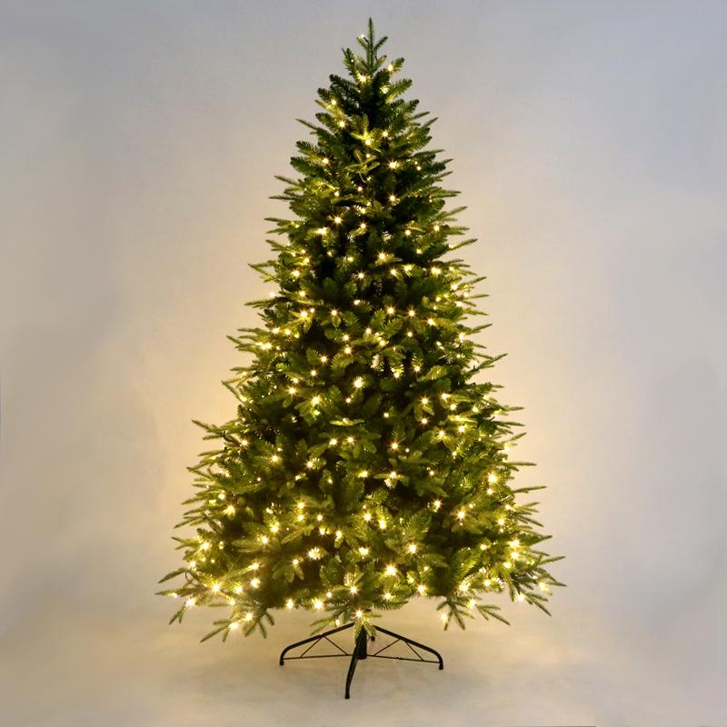 Weihnachtsbaum PE + PVC gemischt Luxus-Verschlüsselung Flammschutzmittel Weihnachtsschmuck Weihnachtsbaum_voghion.com