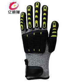 防滑防刺耐磨防撞防切割消防抢险救援TPR防震骑行手套批发工厂店