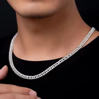 Фабрика прямых продаж Официальная подлинная серебряная ожерелье из чистого серебра 99 миллионов