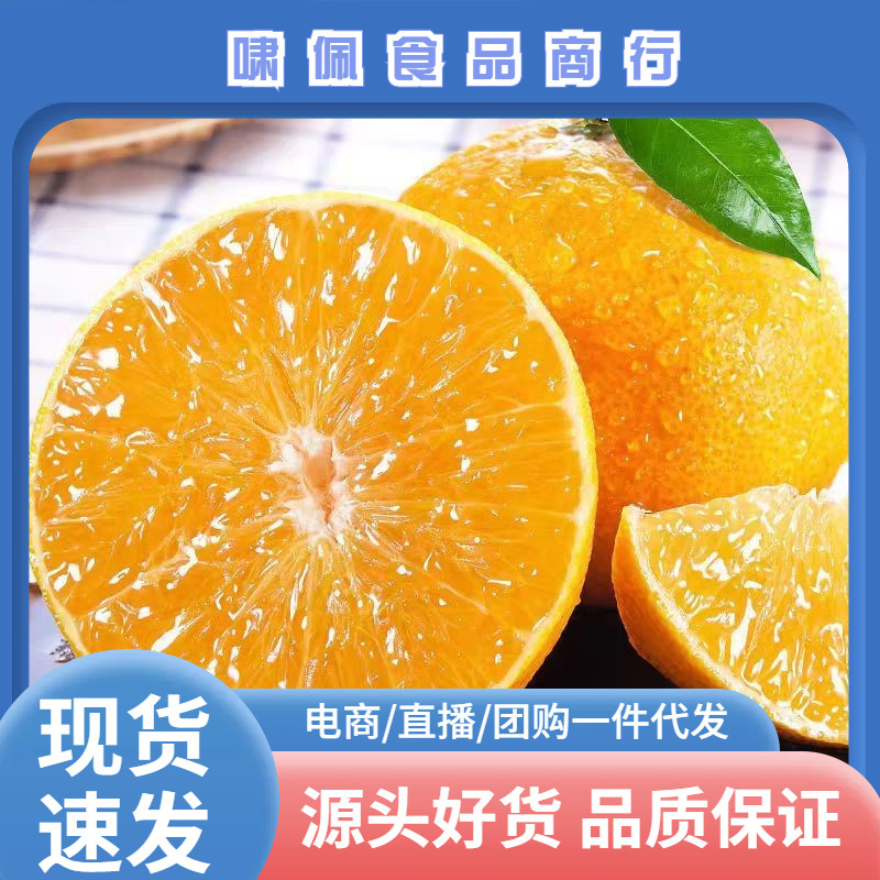爱媛果冻橙四川发货早期青黄橙子包邮当季水果果冻橙一件代发
