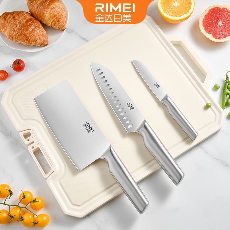 Cuchillo de cocina, cuchillo de frutas, cuchillo afilado, cuchillo de regalo, cuchillo de cocina, Jin Da, Rimei, sin molienda, cocina